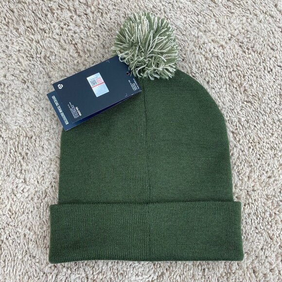 Jackson State University Tigers Beanie Under Armour Freedom Green Knit Hat NWT - Picture 4 of 4
